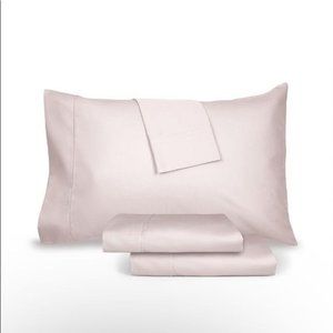 Burlington 1800 Thread Count 4 Pc. Sheet Set, Queen. Color: Blush